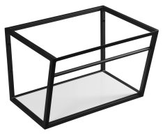 Sapho Ska Konzole S Policí 600x400x460mm, černá Mat