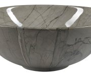Sapho Dalma Keramické Umyvadlo Na Desku, ø 42cm, Grigio
