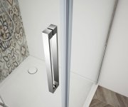 Gelco Trinity Chrome Obdélníkový Sprchový Kout 900x1000mm, čiré Sklo, Pravé