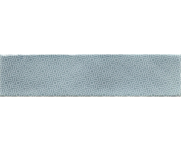 Retro dekor Cifre Opal Decor Sky Brillo 7,5x30 Mix - modrá