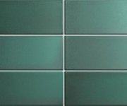 Retro obklad Equipe Crackle Esmerald Green 7,5x30 - zelená (skladem)