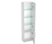 Vysoká skříňka Clear II - SB Clear II 40 P vysoká skříňka bílá X000001644