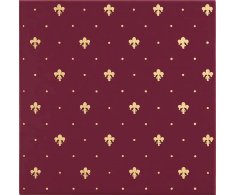Petracers Grand Elegance Gold Giglio oro su bordeaux 20x20