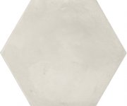 Retro dlažba Marca Corona Terra.Art Bianco Esagono 25x21,6 - bílá