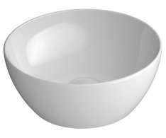 Gsi Pura Keramické Umyvadlo Na Desku, Průměr 32cm, Bílá Extraglaze