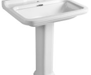 Kerasan Waldorf Universální Keramický Sloup K Umyvadlům 60, 80 Cm, Bílá