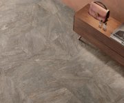 2cm dlažba jako beton Caesar Quartz Essence Wild 60x90 Rett. - hnědá (skladem)