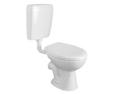 Creavit Wc Kombi, Dvojtlačítko 4,5/6l, Zadní Odpad, Bílá