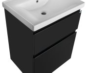 Aqualine Altair Umyvadlová Skříňka 57x72,5x45cm, černá Mat
