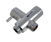 Tevere, Pevné Teleskopické Rameno Sprchy, Délka 745-1195 Mm, Držák Ruční Sprchy, Přepínač 1/2" AQS02097