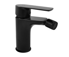 Bidetová baterie s výpustí VLTAVA Černá - matná 3/8" VT444.0CMAT