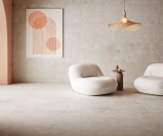 Dlažba jako kámen Navarti Unika Light 120x120 Matt. Rett. - béžová