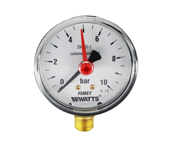 Klum Tlakoměr 63 Mm, 0 - 10bar, Spodní Vývod 1/4"