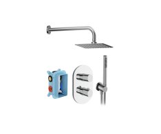 Sprchový podomítkový set termo Chrome II - CR II 090.02CR  Sprchový podomítkový set 