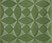 Vzorovaný dekor Aleluia Urban Atelier Decor Glam Menta 10x10 - zelená