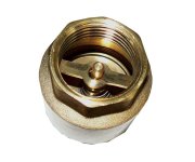 Zpětná Klapka Univerzální S Pružinou Kov - Mosaz - 6/4" 06201-64