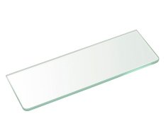 Sapho Polička 200x100x8mm, čiré Sklo