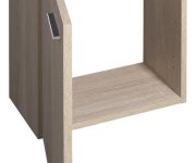 Aqualine Zoja Umyvadlová Skříňka 39,5x50x22cm, Dub Platin