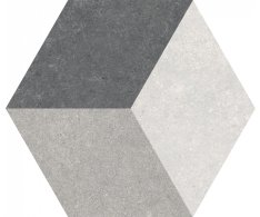 Codicer Traffic Hex 3D Grey 22x25 Hexagonal