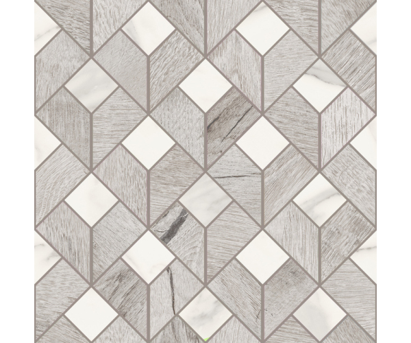 Mozaika Sant Agostino Timewood Flip Grey 29x29