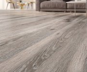 Dlažba jako dřevo Sant Agostino Barkwood Ash RT 30x180 - šedá