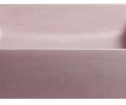 Sapho Formigo Betonové Umyvadlo Na Desku, 47,5x36,5cm, Růžová Mat
