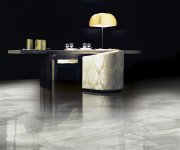 Dlažba jako mramor Brennero Venus Grey 60x120 Lapp. + Rett - šedá
