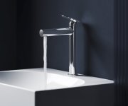 SG 014 Umyvadlová stojánková baterie - SG 014.00CR Umyvadlová stojánková baterie 255 mm bez výpusti, chrom X070524