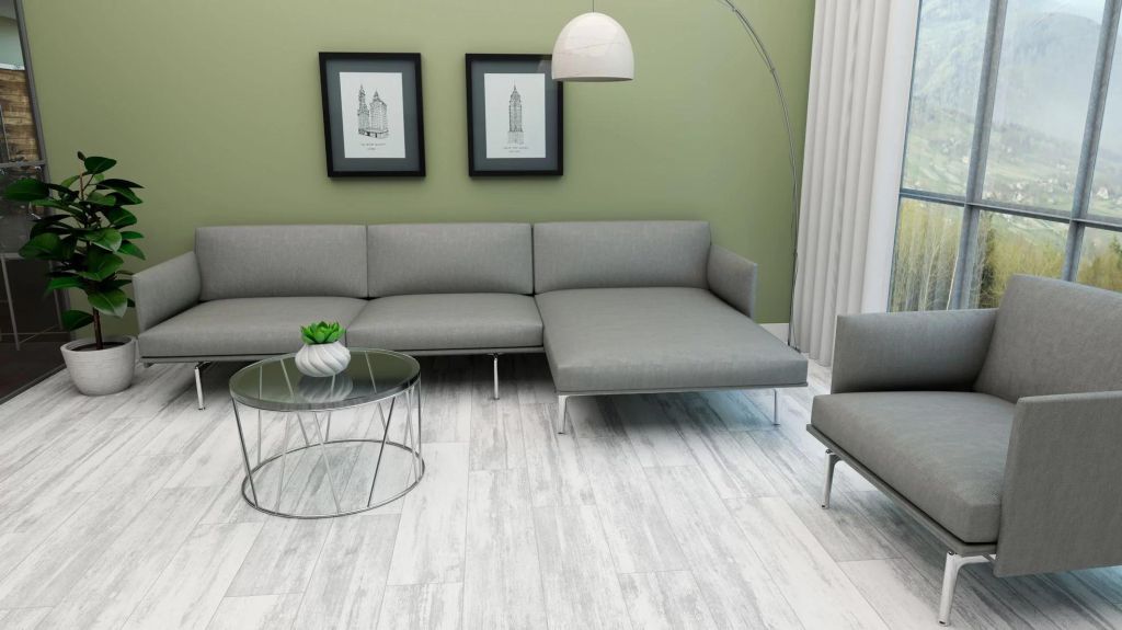 Realizace Codicer Cassis Bianco - světlá dlažba jako imitace dřeva