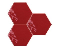 Tonalite Exabright Esagona Rosso 15,3x17,5