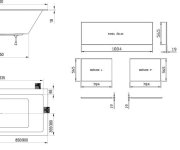 Vana Formy 01 Slim (tenký horní okraj) - Vana Formy 01 slim 170x75 C691300000