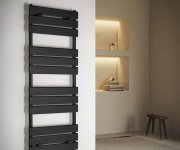Aqualine Bondeco Otopné Těleso 500x1266mm, černá Mat
