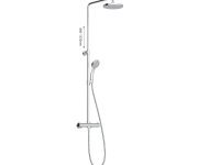 Sprchový sloup Termo 100 - TE 091.00CR Sprchový sloup s termostatickou baterií, posuvný, se sprchovým setem, chrom X070058