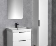 Aqualine Deneb Skříňka Vysoká 35x150x31cm L/p, Bílá Mat