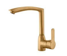 Dřezová baterie ZAMBEZI ZLATÁ - kartáčovaná 3/8" ZA007.0/7ZK