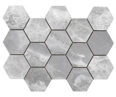 Cifre Lixium Hexagon Ample Grey 32,5x22,5 Luc. Rett.