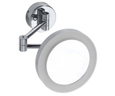 Sapho X-round Kosmetické Zrcátko Závěsné Led, ø 200mm, Chrom