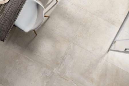 Béžová dlažba nejen do kuchyně EdimaxAstor Shade Ivory 60x120 Rett. imitující cement