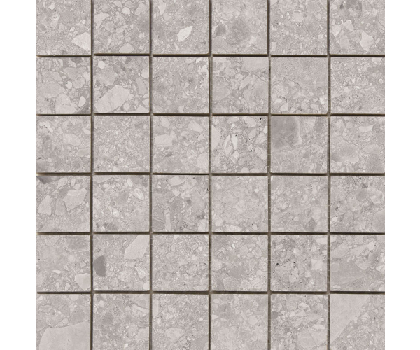 Mozaika jako kámen Cifre Reload Grey Mosaico ANTISLIP 30X30 Matt. - šedá