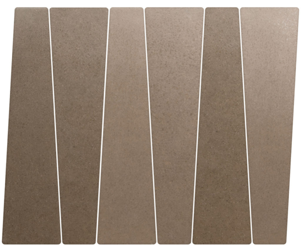 Dlažba Equipe Bamboo Chocolate 5,6x22,4 Matt. - hnědá