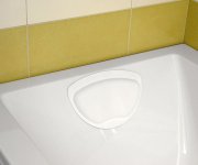 Ridder Tecno Podhlavník 30x20cm, Bílá