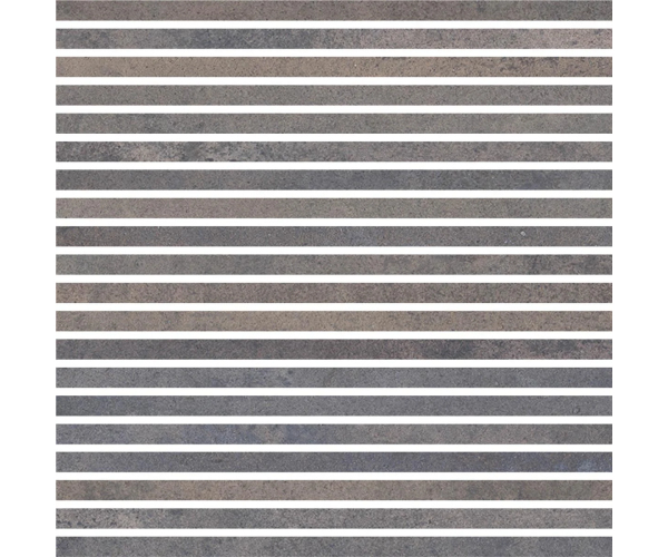 Obklad Gambini Heartland Mosaico Sticks Charcoal 30x30 Nat. - antracitová