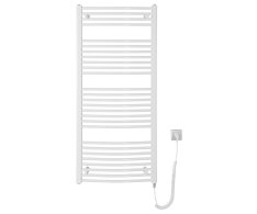 Aqualine Orbit-e Elektrické Otopné Těleso Oblé 600x1320 Mm, 600 W, Bílá
