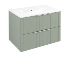 Sapho Cirasa Strip Umyvadlová Skříňka 69,8x52x46cm, Verde
