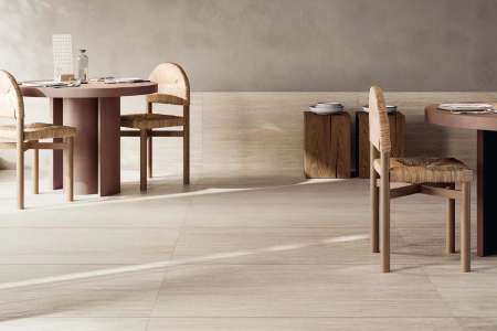 Útulná restaurace Beige ze serie Versatile Stone