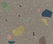 Dlažba jako terrazzo Cir Forever Color Terrazzo Grey 20x20 Matt. - šedá
