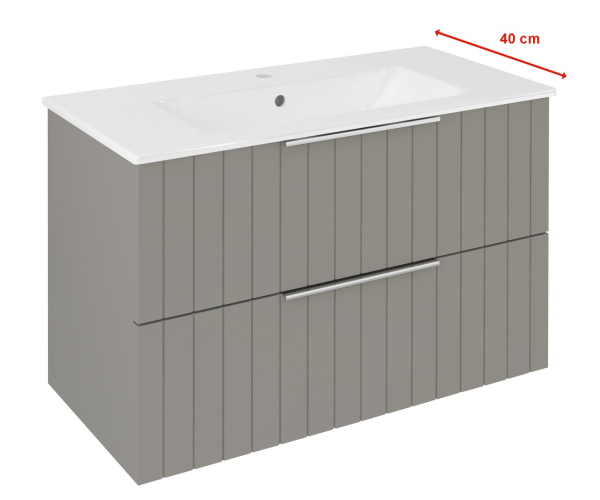 Sapho Cirasa Strip Umyvadlová Skříňka 78x54x39cm, Agila