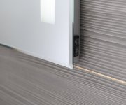 Aqualine Zrcadlo S Led Osvětlením 50x70cm, Kolébkový Vypínač