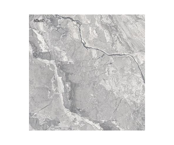 Dlažba jako mramor Bottega Angel Heart Grey 60x60 Mat. Rett. - šedá