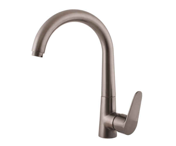 Dřezová baterie AMUR METAL GREY - kartáčovaná 1/2" AM719.5MGK